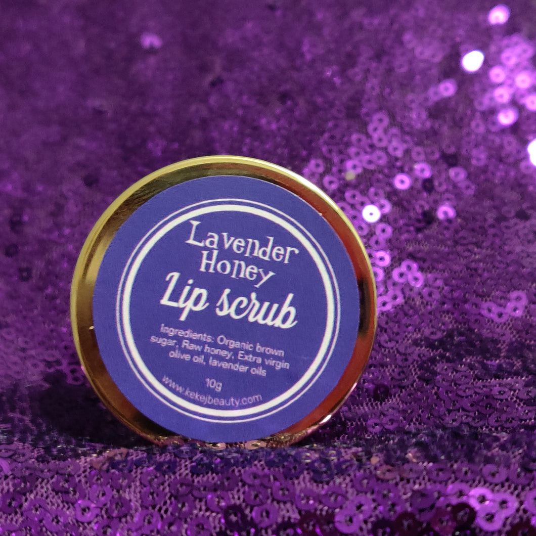 Lavender Honey Lip Scrub (Made to Order)